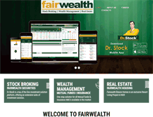 Tablet Screenshot of fairwealth.in